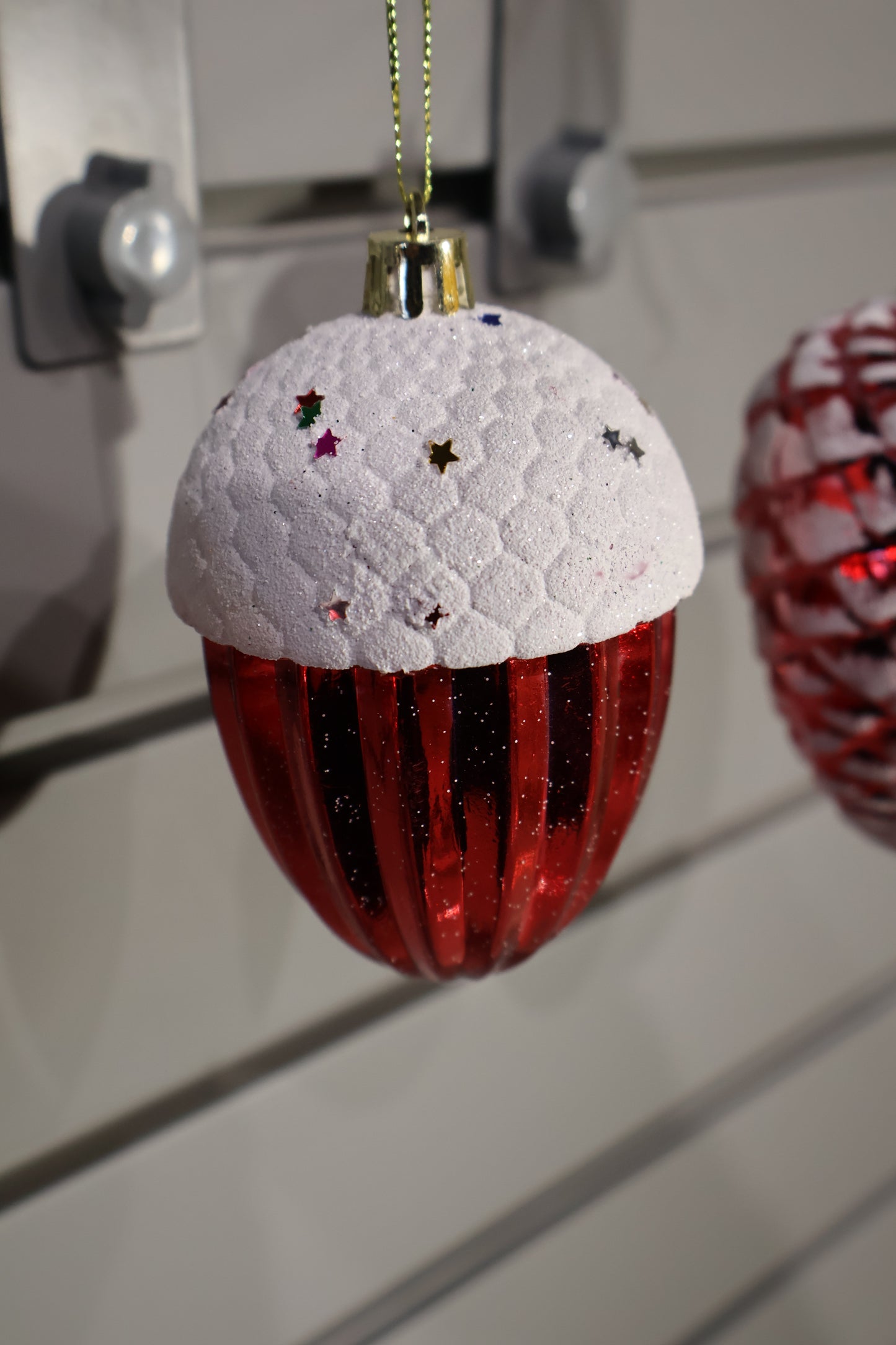 AG-72 | Christmas Bauble Ornament Set – 4" × 2.5", Set of 4