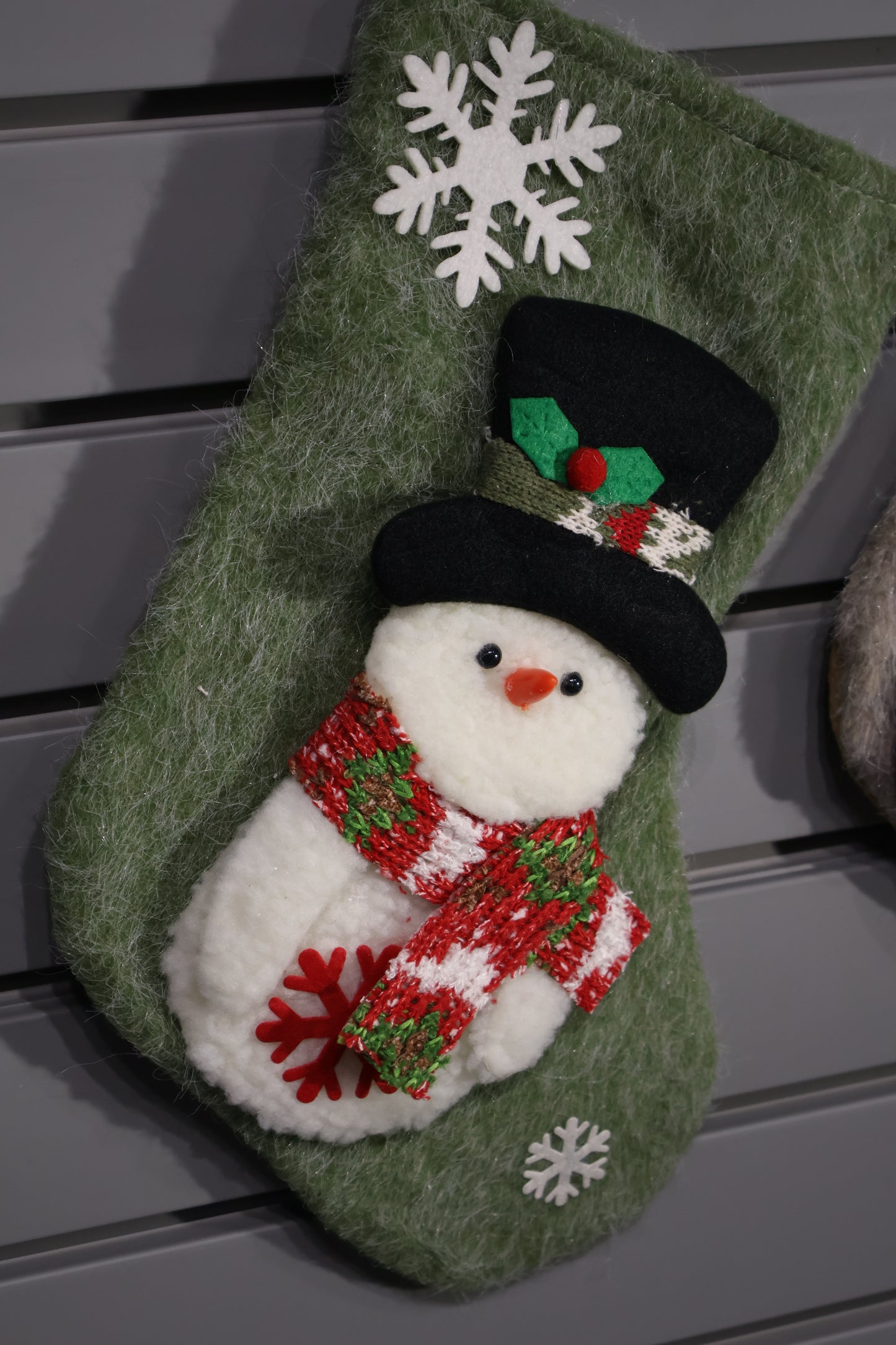 AG-18 | Christmas Stockings – Set of 3 Designs (Snowman, Santa, Reindeer), 13.6" × 9.1" (34.5×23 cm), 12 Pieces per OPP Bag