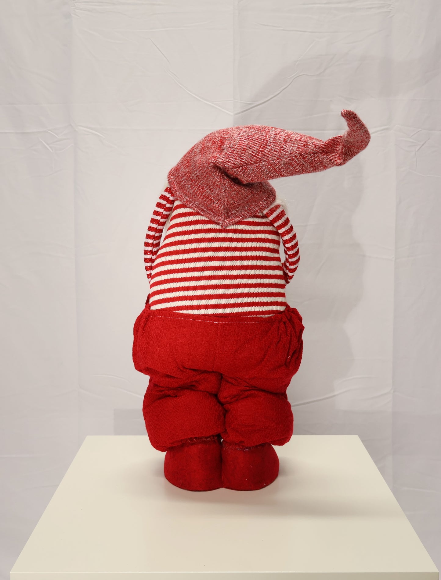 AG-15 | Christmas Ornament – Nordic Gnome Design, Red, 28.0" × 11.8" × 5.9" (71×30×15 cm)