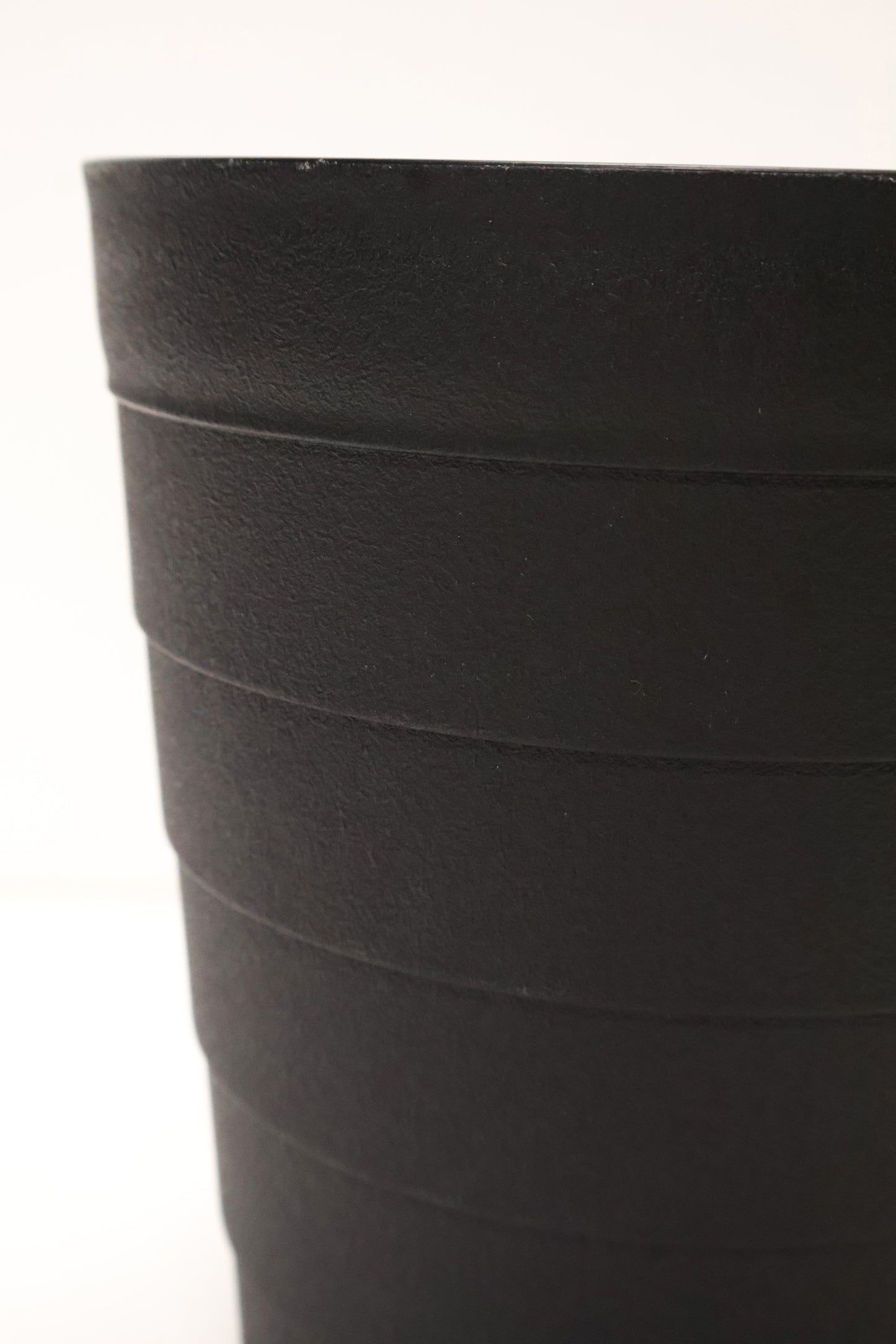 TIERED ROUND PLANTER — 7.1" × 7.7" (18 × 19.5 cm)