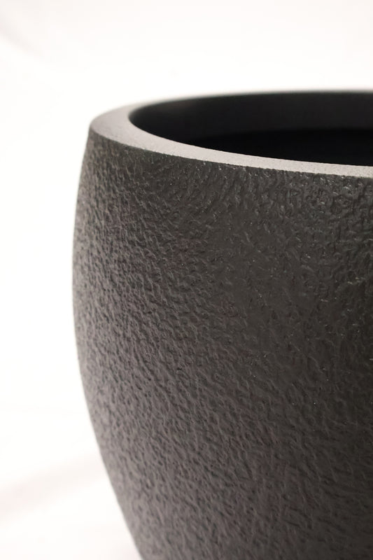 TEXTURED ROUND PLANTER — MULTI SIZE